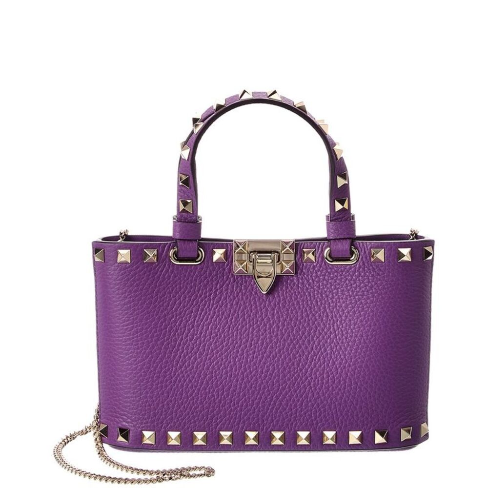 Valentino Rockstud Mini Leather Tote
